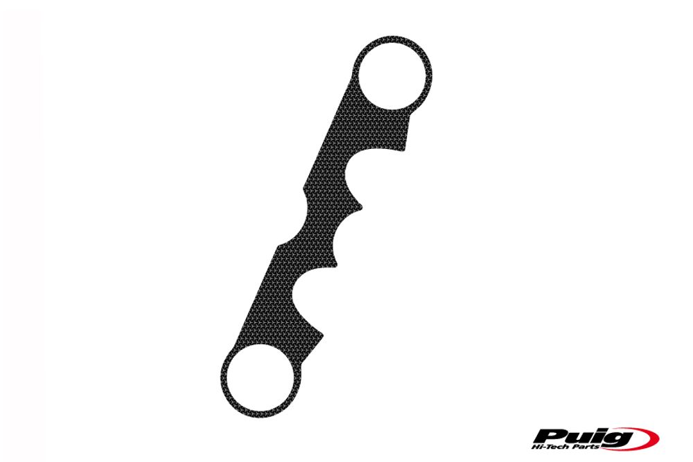 PUIG 7384U Naked Yoke Protector passend fuer SUZUKI GSX650F Grau