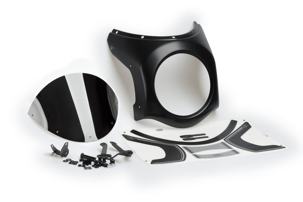 PUIG 9553N Retro-Verkleidungscheibe passend fuer HONDA CB1100 Schwarz