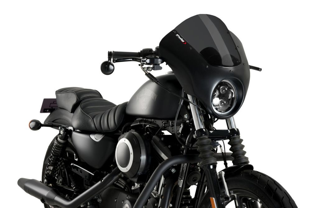 PUIG 21097F Dark Night passend fuer HARLEY DAVIDSON SPORTSTER 883 IRON XL883N Stark getönt