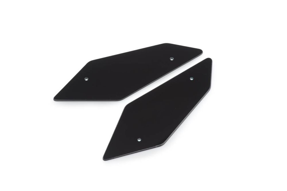 PUIG 20329N Naked Side Spoiler passend fuer UNIVERSAL UNIVERSAL Schwarz