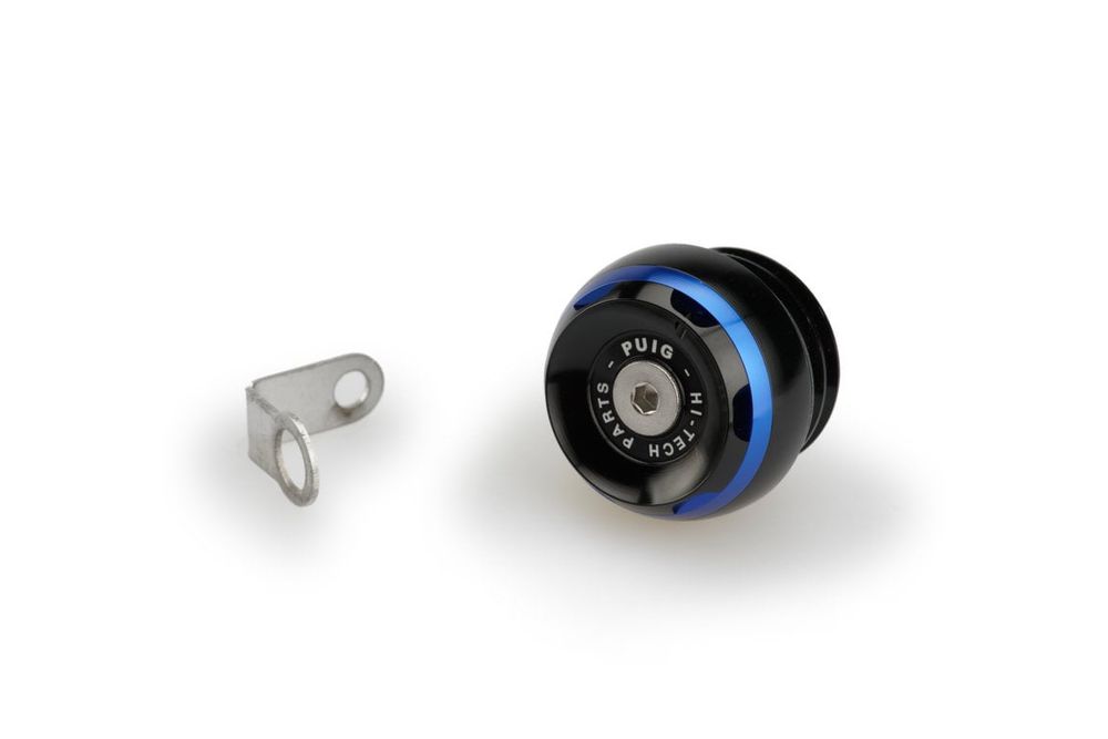 PUIG 20346A Motorölablassschraube TRACK passend fuer KTM 990 SUPERMOTO Blau
