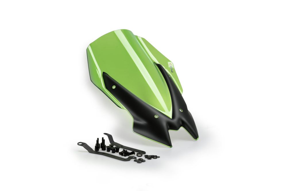 PUIG 3841V New Generation Touring passend fuer KAWASAKI Z900SE Grün