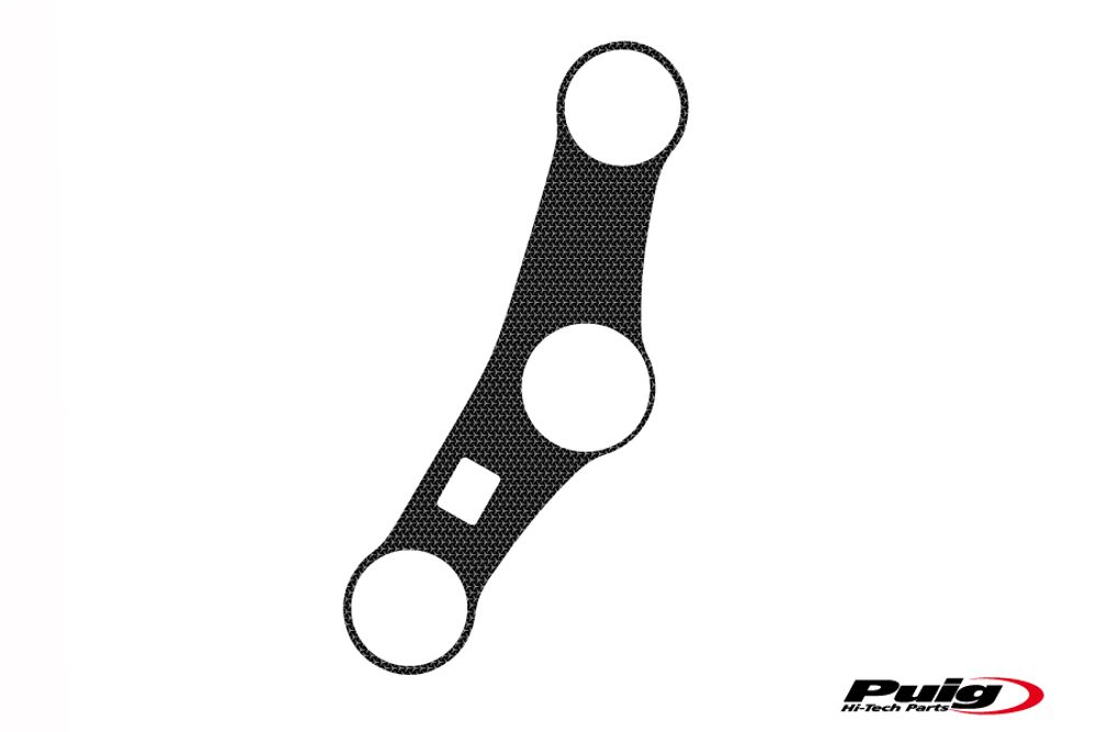 PUIG 7436U Naked Yoke Protector passend fuer HONDA CBR900RR FIREBLADE Grau