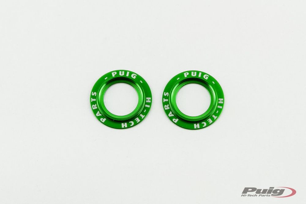 PUIG 20271V Hinterachsregler PHB19 passend fuer TRIUMPH DAYTONA 675 Grün