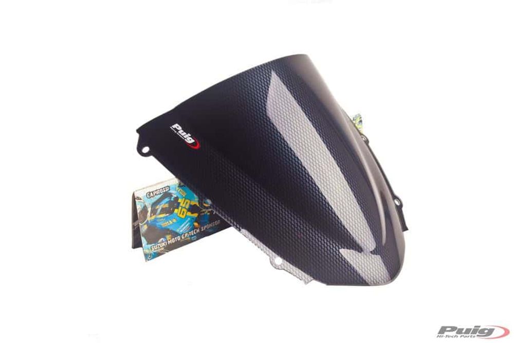 PUIG 1665C Z-Racing Scheibe passend fuer HONDA CBR1000RR FIREBLADE Carbon look
