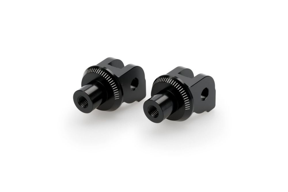 PUIG 20274N Vintage Fußrasten passend fuer DUCATI MULTISTRADA V2S Schwarz