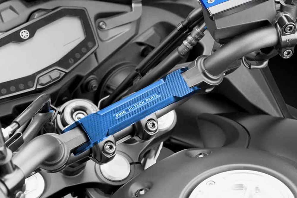 PUIG 9256A Lenkerverstärkung passend fuer YAMAHA MT-07 TRACER Blau