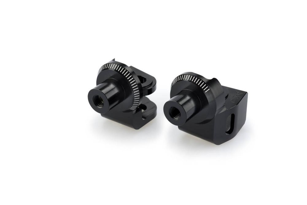 PUIG 9619N Vintage Fußrasten passend fuer HONDA CMX 500 REBEL Schwarz