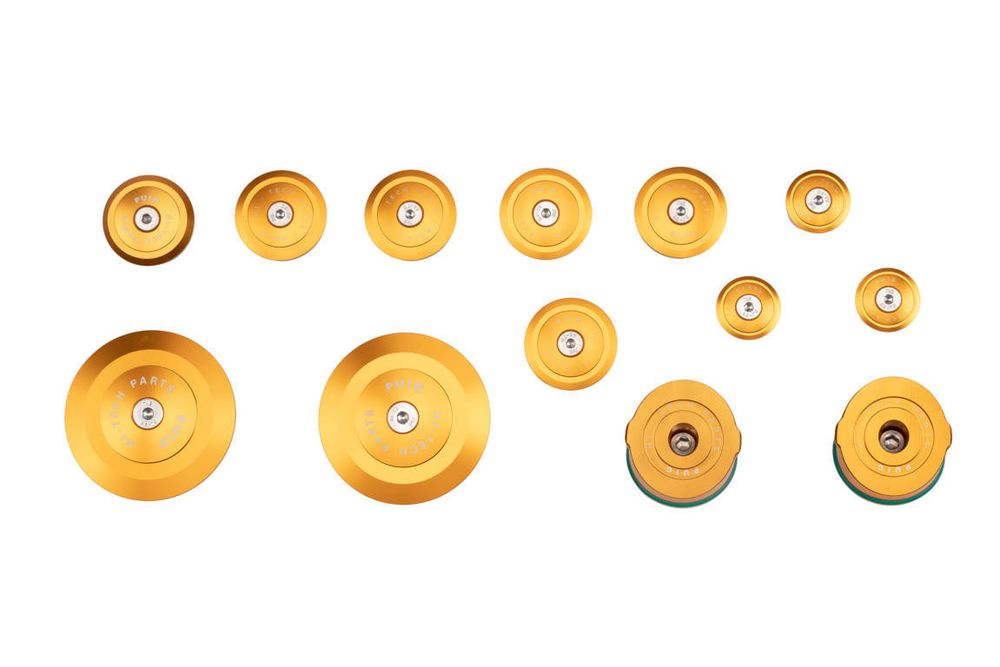 PUIG 21536O Alu Fahrgestellabdeckunge passend fuer BMW R1250R Gold