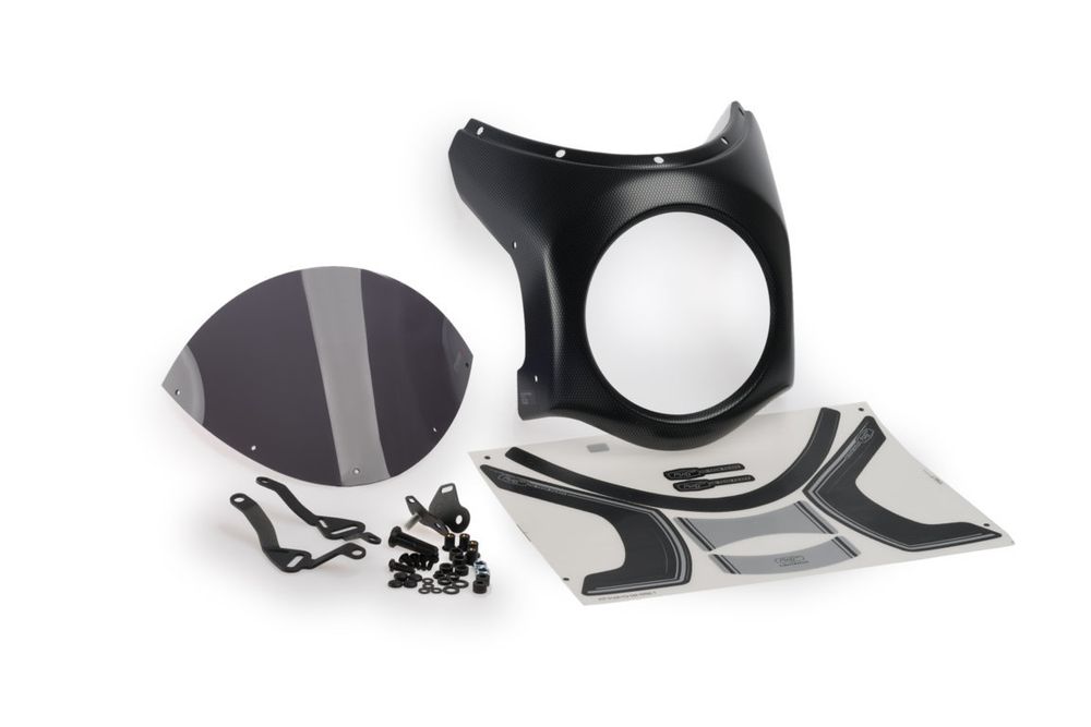 PUIG 9515F Retro-Verkleidungscheibe passend fuer HONDA CB1100 Stark getönt