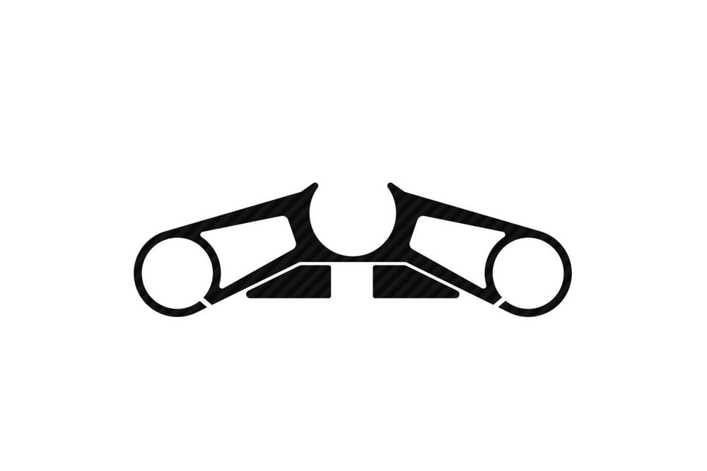 PUIG 3611C Yoke Protector Xtreme passend fuer HONDA CBR500R Carbon look
