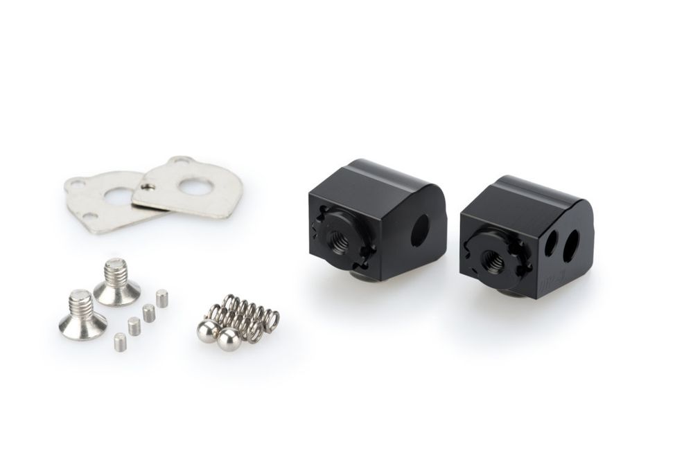 PUIG 20258N Vintage Fußrasten passend fuer KTM 990 SUPERMOTO Schwarz