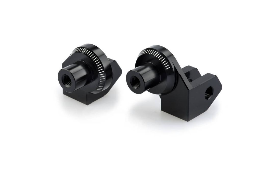 PUIG 9615N Vintage Fußrasten passend fuer YAMAHA XV950 Schwarz
