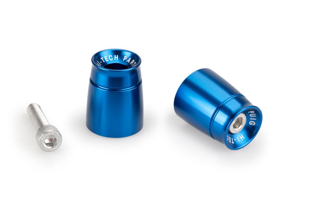 PUIG 21034A Lenkerenden Sport passend fuer KYMCO AK550 Blau