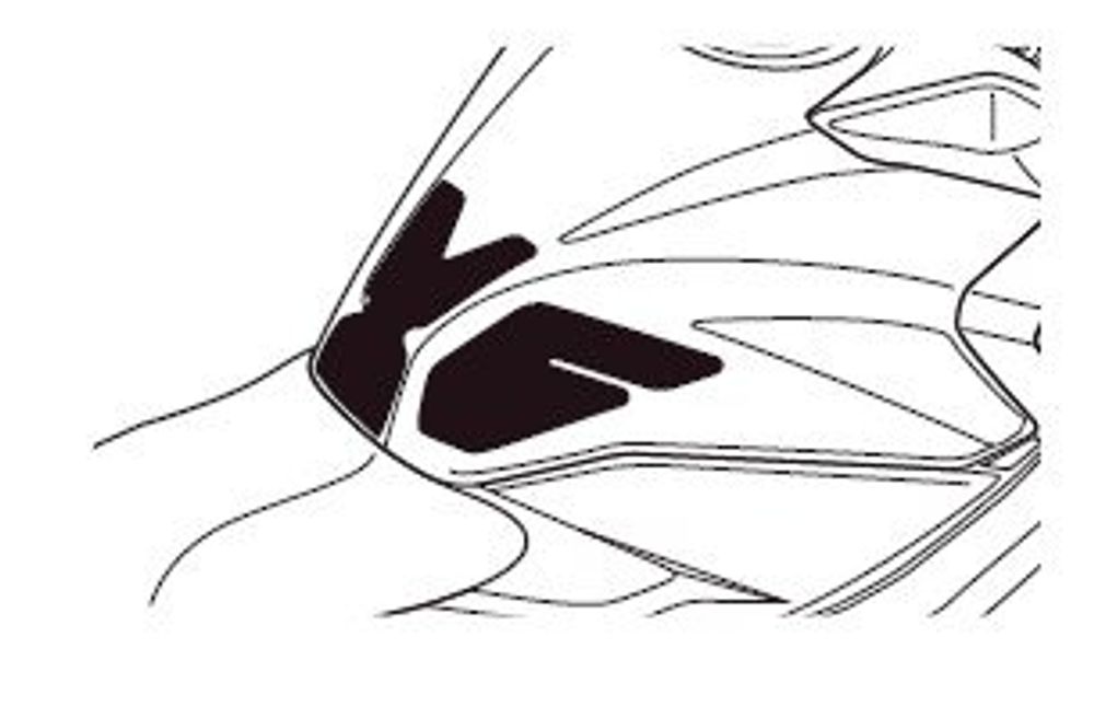 PUIG 9295C Spezifischer Tankschutz  passend fuer SUZUKI GSX-S750 Carbon look