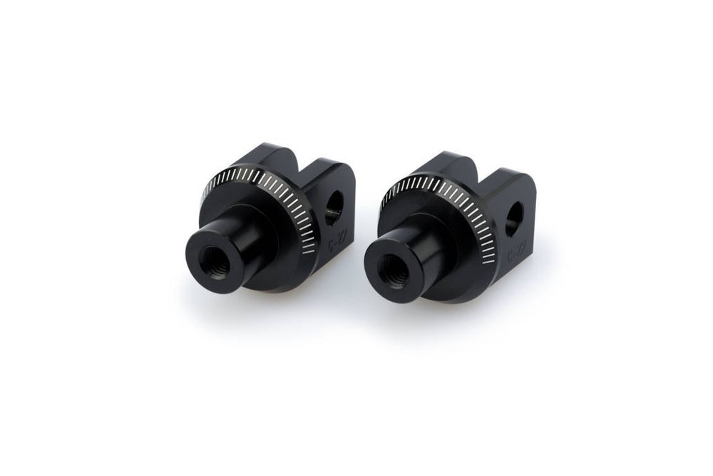 PUIG 6703N Vintage Fußrasten passend fuer HONDA CROSSTOURER Schwarz