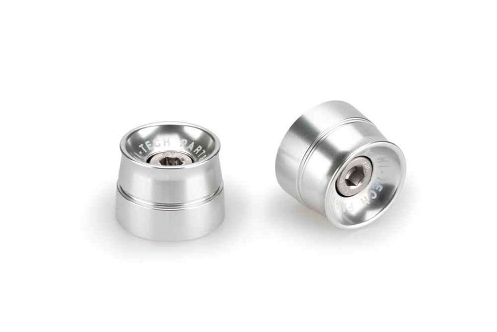 PUIG 21013P Lenkerenden Speed passend fuer KAWASAKI Z750 Silber