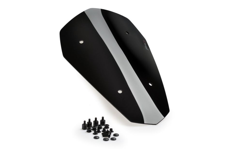 PUIG 20433N Sportscheibe passend fuer YAMAHA TRACER 700 Schwarz