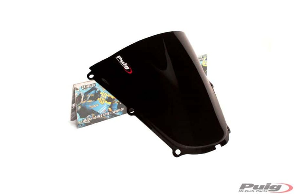 Puig 2058N Racingscheibe für Honda CBR600RR 2005 Schwarz