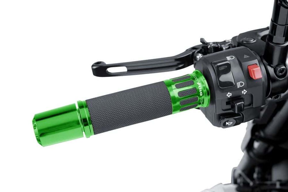 PUIG 8188V Racing Griffe passend fuer KAWASAKI KLE500 Grün