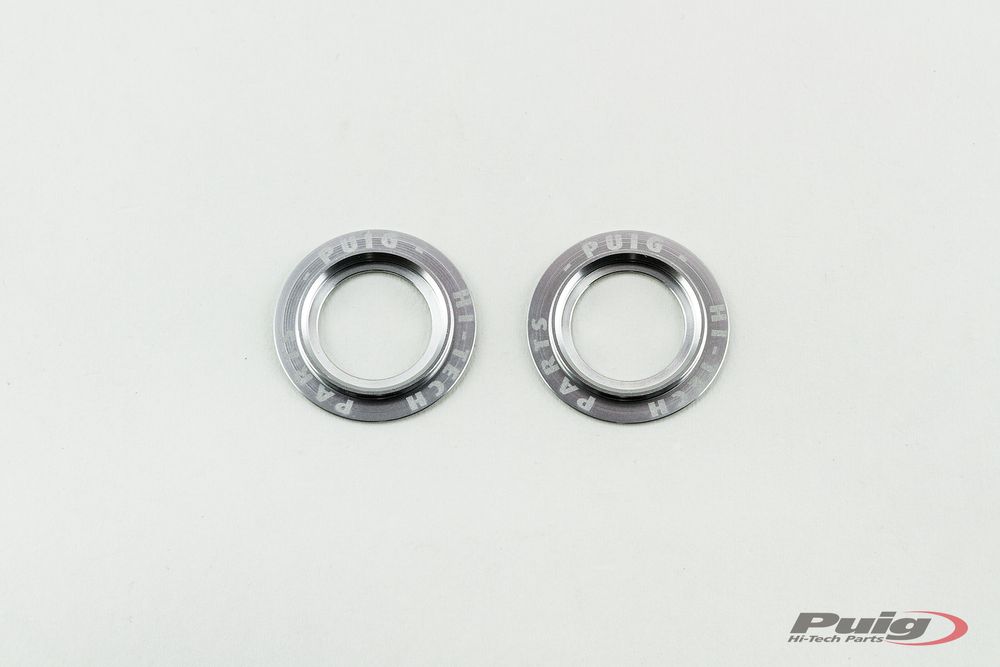 PUIG 20025P Ersatzteile Ringsatz passend fuer TRIUMPH DAYTONA 675 Silber