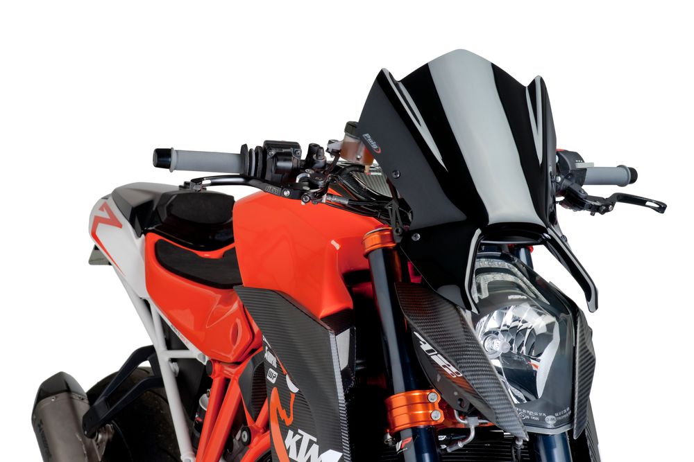 PUIG 7014N New Generation Sport passend fuer KTM 1290 SUPERDUKE R Schwarz