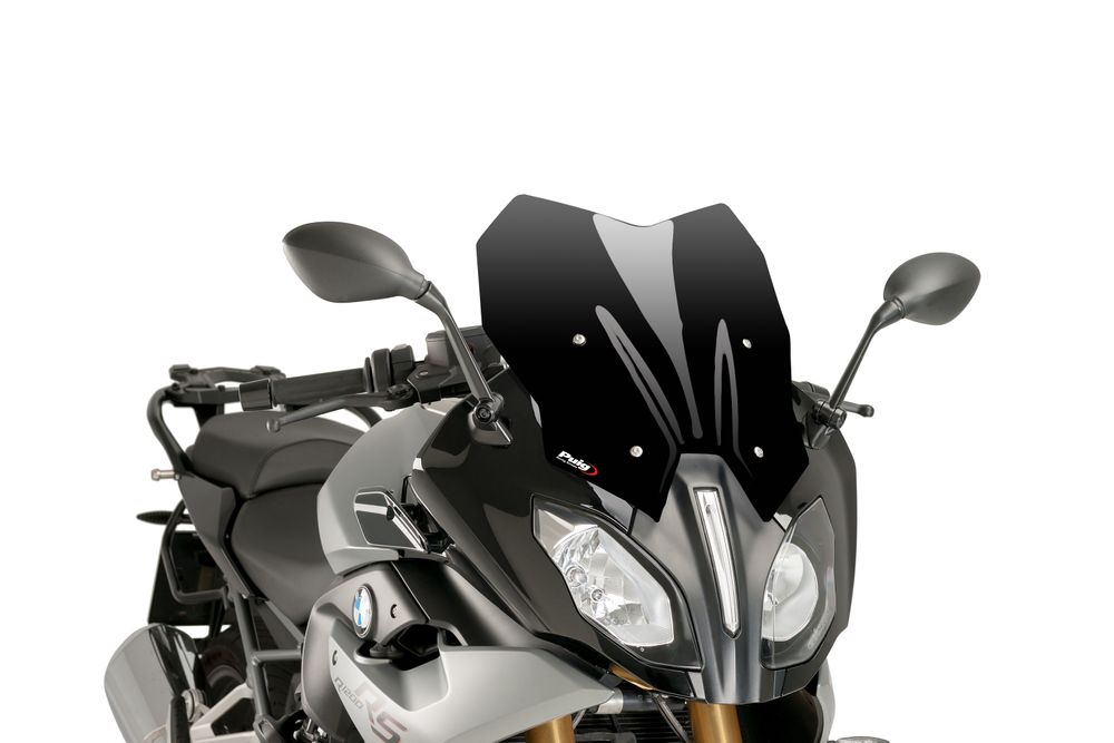 PUIG 7616N Tourenscheibe passend fuer BMW R1200RS Schwarz