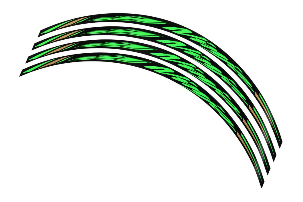 PUIG 5128V Rim Strips passend fuer UNIVERSAL UNIVERSAL Grün