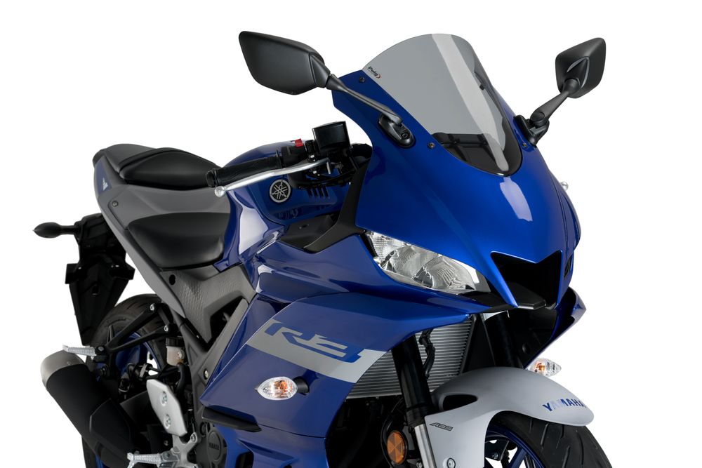 PUIG 3737H R-Racer Scheibe passend fuer YAMAHA YZF-R3 Getönt
