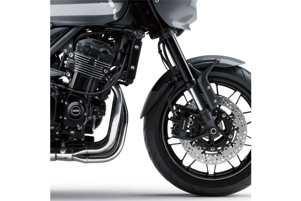 PUIG 3518N Verlängerung des vorderen Schutzblechs passend fuer KAWASAKI Z900RS Schwarz