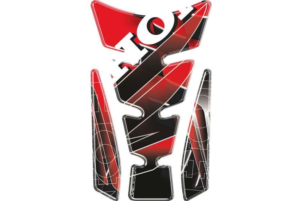 PUIG 4785R Wings Tankprotektor passend fuer HONDA CBR1000F Rot