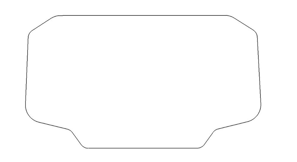 PUIG 21758W Protektor Dashboard passend fuer KAWASAKI NINJA H2 SX Transparent