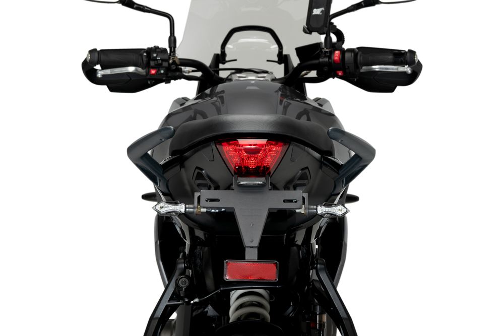 PUIG 21323N Kennzeichenhalters passend fuer TRIUMPH TIGER SPORT 660 Schwarz