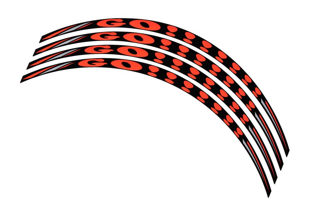 PUIG 5129T Rim Strips passend fuer UNIVERSAL UNIVERSAL Orange