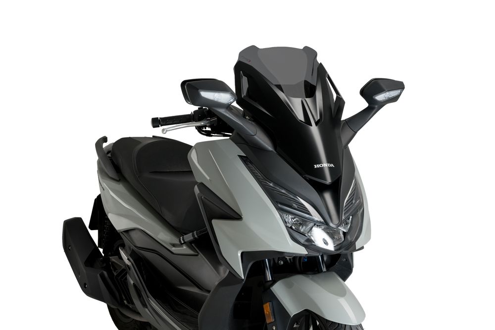PUIG 21320F Windschutzscheibe V-Tech Line Sport passend fuer HONDA FORZA 125 Stark getönt