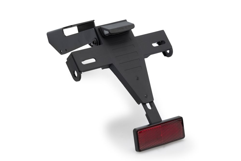 PUIG 3180N Kennzeichenhalters passend fuer KAWASAKI ZX-6R NINJA Schwarz