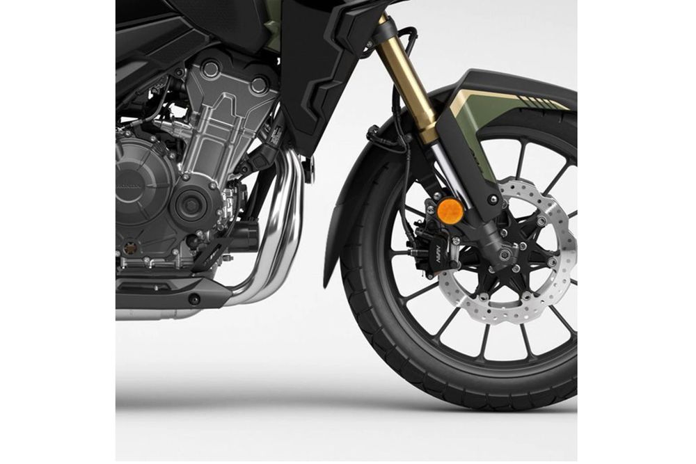 PUIG 21255N Verlängerung des vorderen Schutzblechs passend fuer HONDA NX500 Schwarz