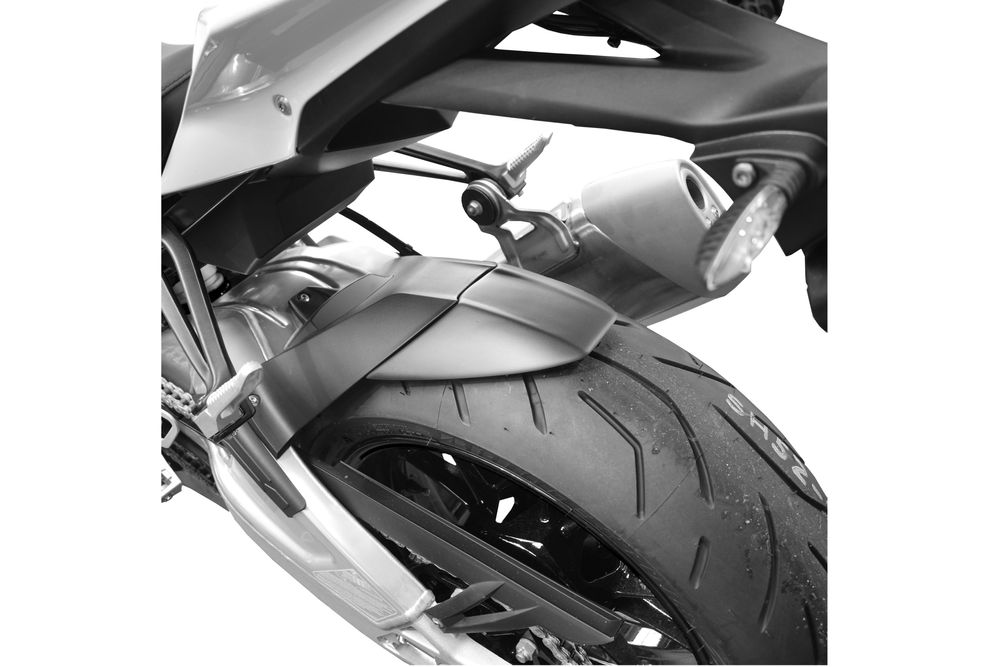 PUIG 9885J Kotflügelverlängerung passend fuer BMW S1000R Mattschwarz