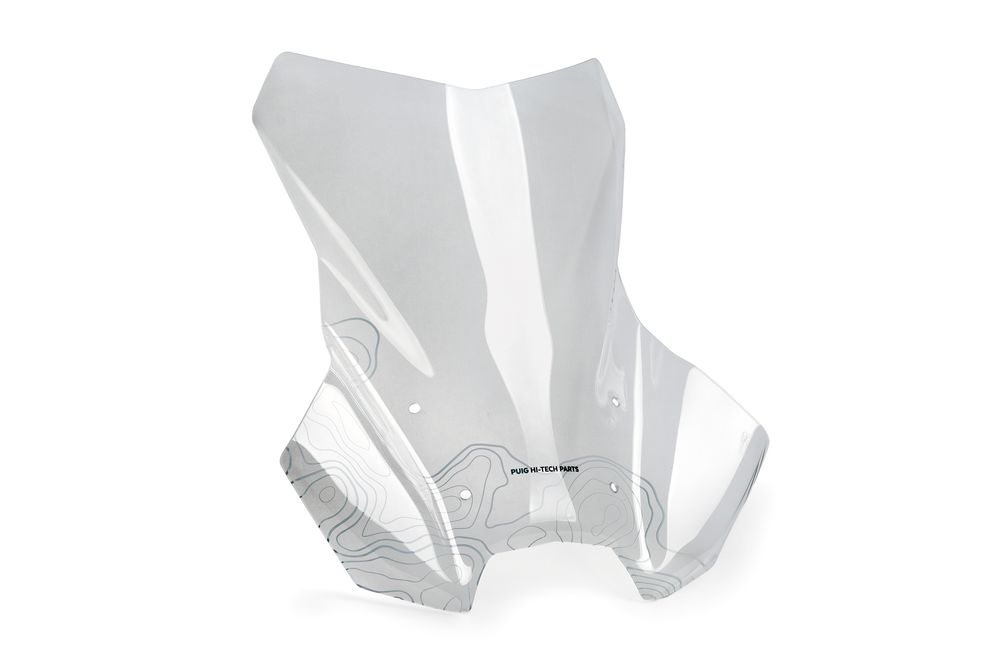 PUIG 21795S Tourenscheibe Plus passend fuer BMW R1300GS Graphics