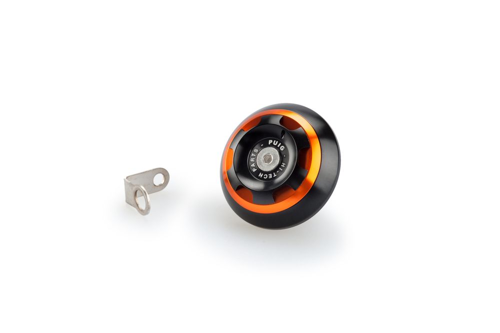 PUIG 20338T Motorölablassschraube TRACK passend fuer TRIUMPH STREET TWIN Orange