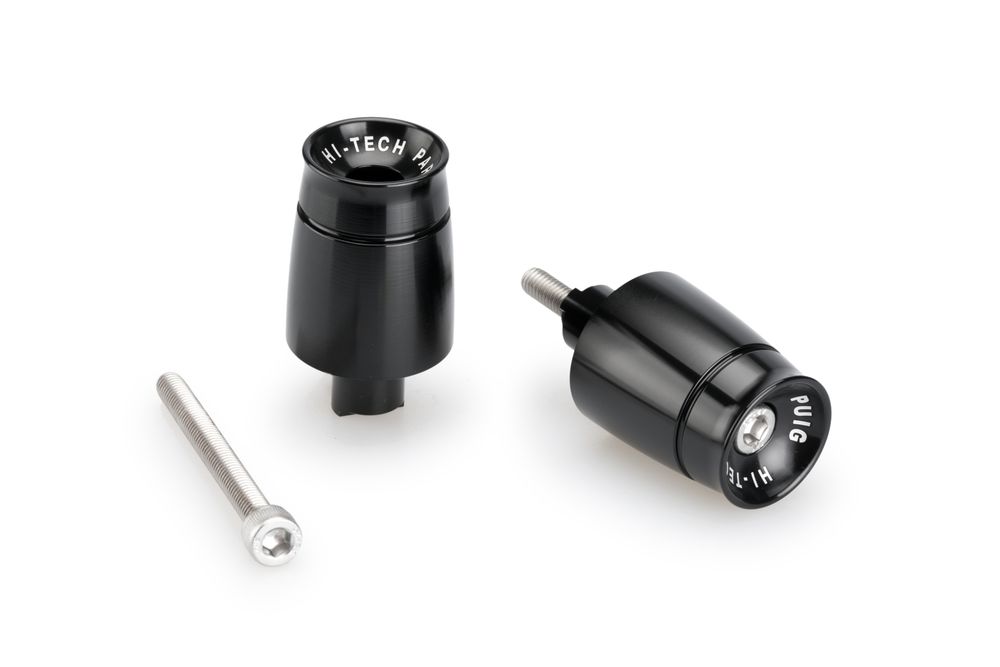 PUIG 21026N Lenkerenden Sport passend fuer KAWASAKI Z650 Schwarz