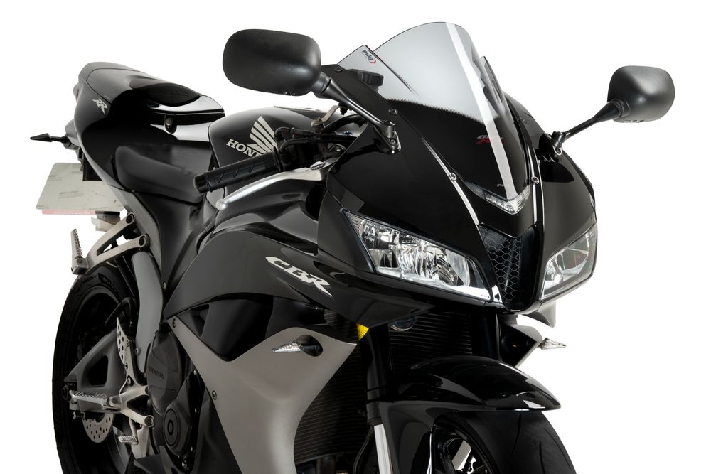 PUIG 4356W Racingscheibe passend fuer HONDA CBR600RR ABS Transparent