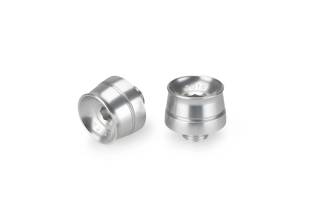 PUIG 21602P Lenkerenden Speed passend fuer CFMOTO 650 NK Silber