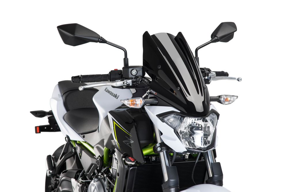 PUIG 9369N New Generation Touring passend fuer KAWASAKI Z650 Schwarz