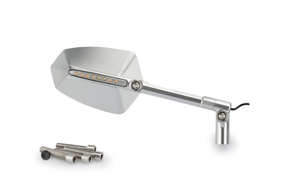 PUIG 015DD GTI Rückspiegel passend fuer KAWASAKI Z750 Aluminium