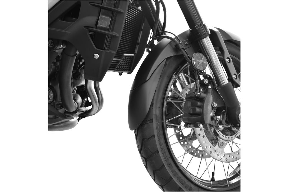 PUIG 6417N Verlängerung des vorderen Schutzblechs  passend fuer HONDA CROSSTOURER Schwarz