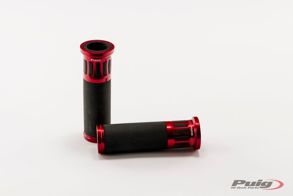 PUIG 8188R Racing Griffe passend fuer KAWASAKI KLE500 Rot