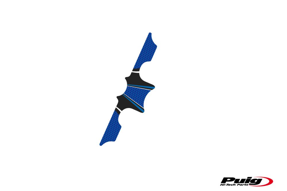 PUIG 6982A Radikal Yoke Protector passend fuer BMW R1100 GS Blau