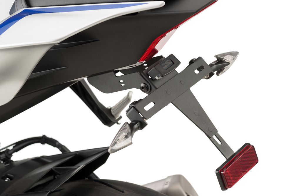 Puig 9842N Kennzeichenhalter verfügbar für YAMAHA YZF-R6 Schwarz
