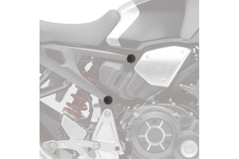 PUIG 9809N Verkleidungsaufsätzte passend fuer HONDA CB1000R NEO SPORTS CAFE Schwarz